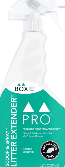 Boxiecat Scoop Spray Extender Gently Scented Stain and Odor Remover - 24 Oz