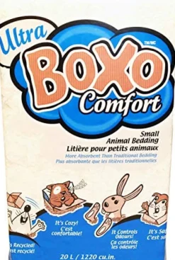 Boxo Comfort Small Animal Bedding - White - 20 L