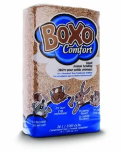 Boxo Comfort Small Animal Bedding - Natural - 26 L