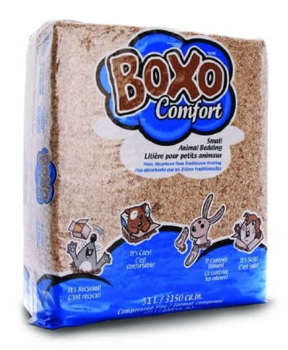 Boxo Comfort Small Animal Bedding - Natural - 51 L