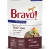 BRAVO! Bonus Bites Freeze-Dried Buffalo Liver Dog Treats - 3 Oz