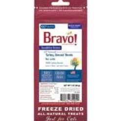 Bravo Pet Foods Freeze-Dried Dog Food Bites Turkey Breast - 1.25 Oz