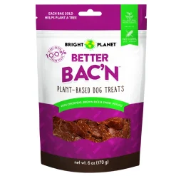 Bright Planet Pet Better Bac'n Dog Treat - 6 Oz