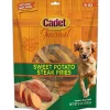 Cadet Gourmet Sweet Potato Steak Fries Natural Dog Treats - Sweet Potato - 8 Oz