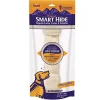 Cadet Premium Smart Hide Knotted Bone Natural Dog Chews - Beef - 12 - 13 In