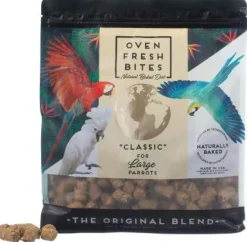 Caitec Oven Fresh Bites Large Parrot Bird Food - 42 oz