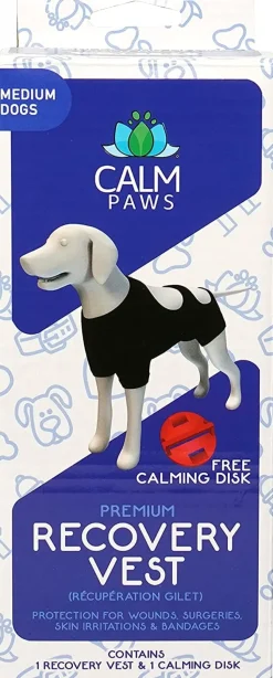 Calm Paws Calming Recovery Vest - Medium