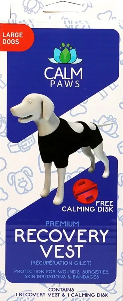 Calm Paws Calming Recovery Vest - Large