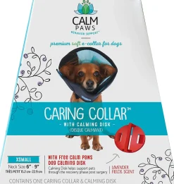 Calm Paws Caring Dog Collar with Calming Disk for Dog - Extra Small