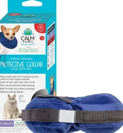 Calm Paws Protective Inflatable Dog Collar with Dog Calming Disk - Extra Small