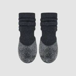 Canada Pooch Slouchy Dog Socks - Black - Small