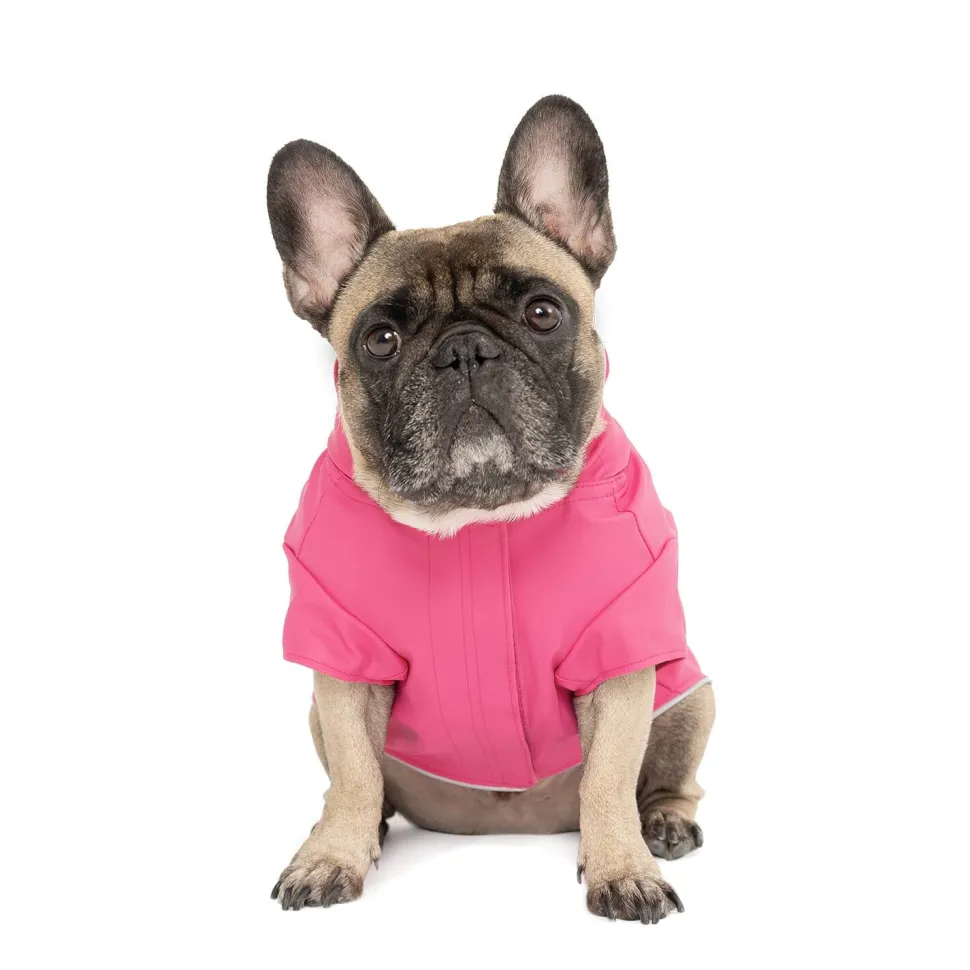 Canada Pooch Torrential Tracker Dog Raincoat - Pink