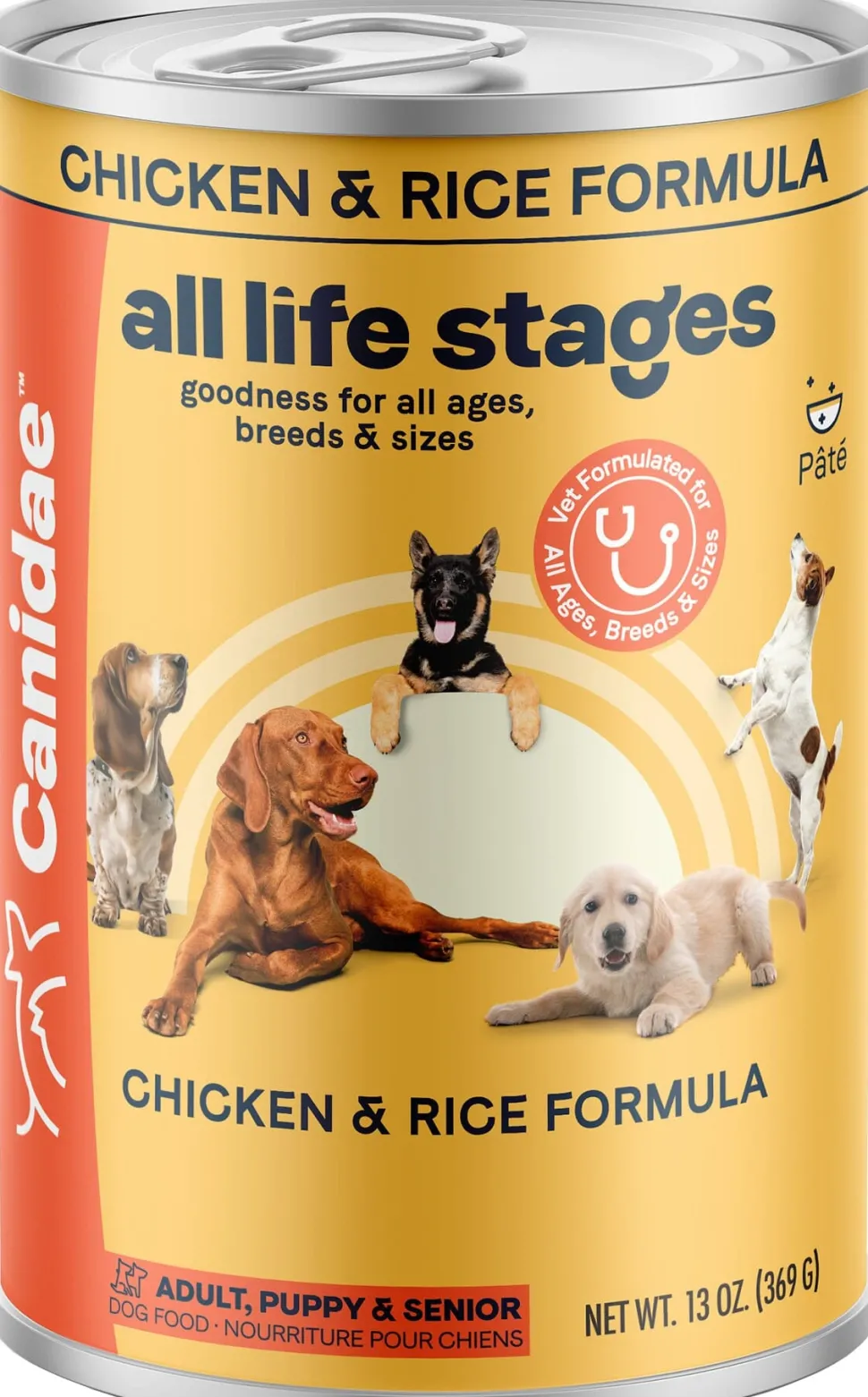 Canidae All Life Stages Canned Dog Food - Chicken and Rice - 13 Oz - Case of 12