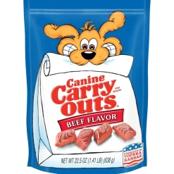 Canine Carry Outs Beef Flavor Dog Treats - 22.5 Oz