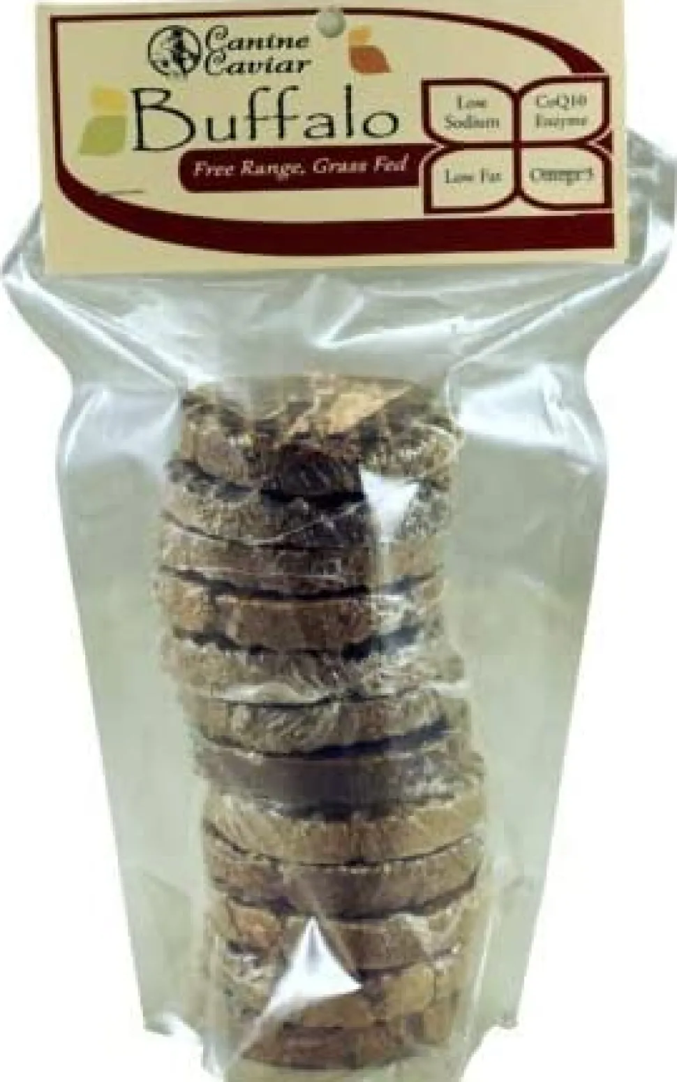 Canine Caviar Cold Pressed Tripe Patties Dog Treats and Natural Chews - 12 Count