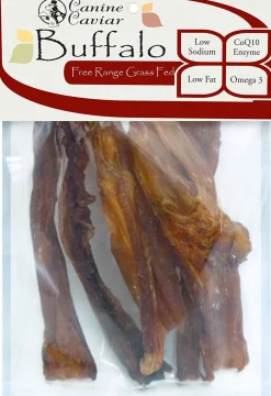 Canine Caviar Free-Range Fed Flossies Natural Dog Chews - 6 Inch - 35 Count
