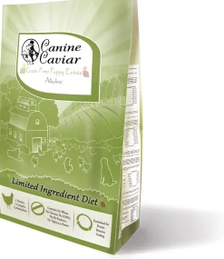Canine Caviar Grain Free Puppy Chicken & Split Pea Dry Dog Food - 22 lb Bag