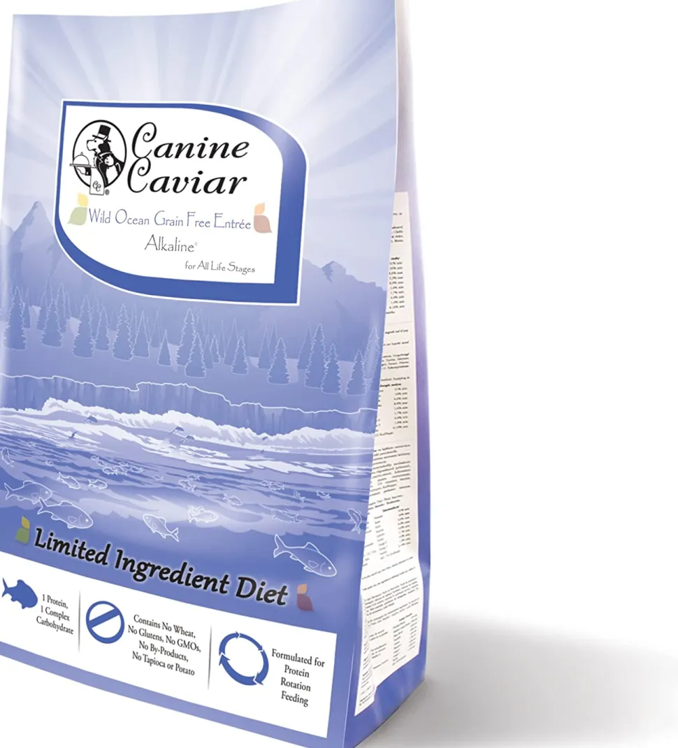 Canine Caviar Wild Ocean Grain-Free All Life Stages Herring & Quinoa Dry Dog Food - 22 lb Bag