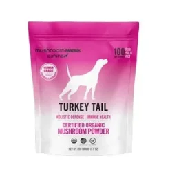 Canine Matrix 200gram Turkey Tail Organic Mushroom Dog Supplements - 7.1 oz
