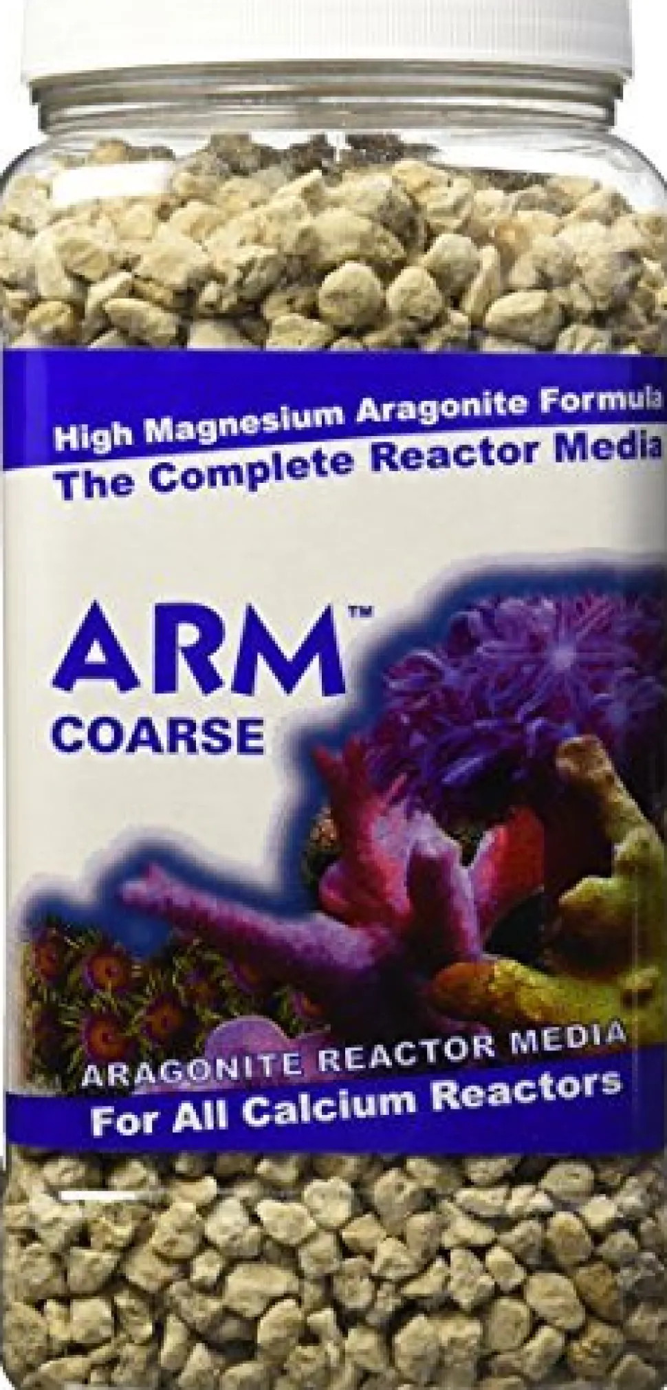 CaribSea ARM Calcium Reactor Media - Coarse - 1 gal