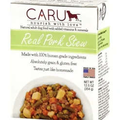 Caru Real Pork Stew Canned Dog Food - 12.5 oz - Case of 12