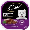 Cesar Canine Cuisine Filet Mignon Flavor in Sauce Wet Dog Food - 3.5 oz - Case of 24