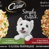 Cesar Simply Crafted Multipack Wet Dog Food - 1.3 oz - Case of 32