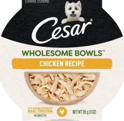 Cesar Wholesome Bowls Chicken Wet Dog Food - 3 oz - Case of 10