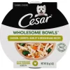 Cesar Wholesome Bowls Chicken,Carrot,Barley & Green Beans Wet Dog Food - 3 oz - Case of 10