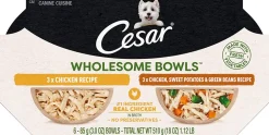Cesar Wholesome Bowls Multi-Pack Chicken Wet Dog Food - 2/6 Pack