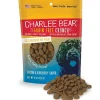 Charlee Bear Grain-Free Crunch Soft and Chewy Dog Treats - Bacon and Blueberry - 8 Oz