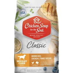 Chicken Soup for the Soul Weight Care Chicken Turkey and Brown Rice Dry Dog Food - 4.5 Lbs