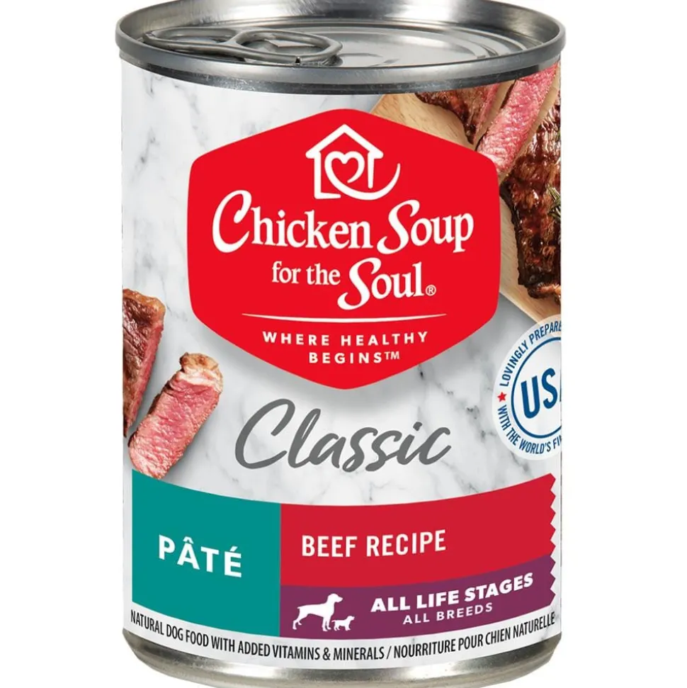 Chicken Soup for the Soul Classic Beef Pate Canned Dog Food - 13 Oz - Case of 12