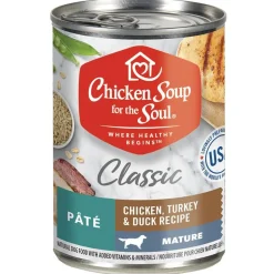 Chicken Soup For The Soul Mature Chicken, Turkey & Duck Recipe Canned Dog Food