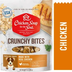Chicken Soup for the Soul Crunchy Chicken Dog Treats - 12 Oz - 8 Pack