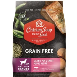 Chicken Soup for the Soul Grain-Free Salmon Peas and Sweet Potato Dry Dog Food - 4 Lbs