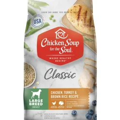 Chicken Soup For The Soul Large Breed Adult Recipe with Chicken, Turkey & Brown Rice Dry Dog Food