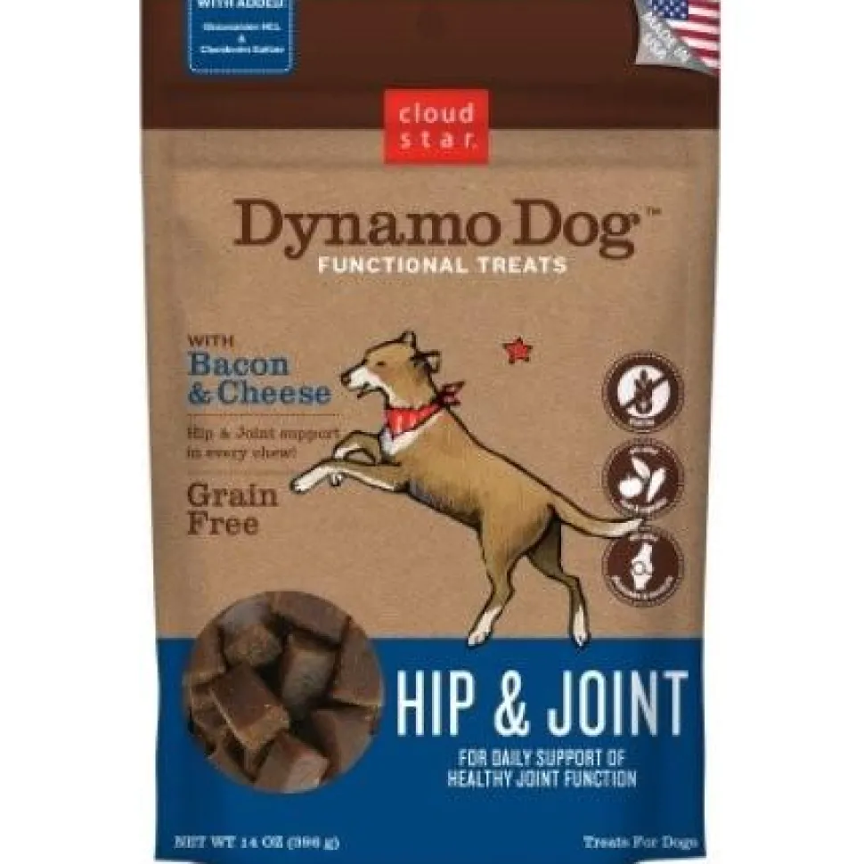 Cloud Star Grain-Free Hip & Joint Soft and Chewy Dog Treats - Bacon & Cheese