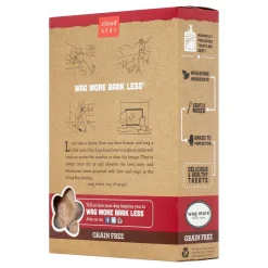 Cloud Star Grain-Free Wag More Bark Less Pumpkin Oven Baked Dog Biscuit Treats - 14 oz Box