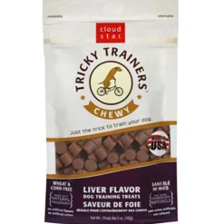 Cloud Star Liver Chewy Tricky Trainers Soft and Chewy Dog Treats - 5 oz