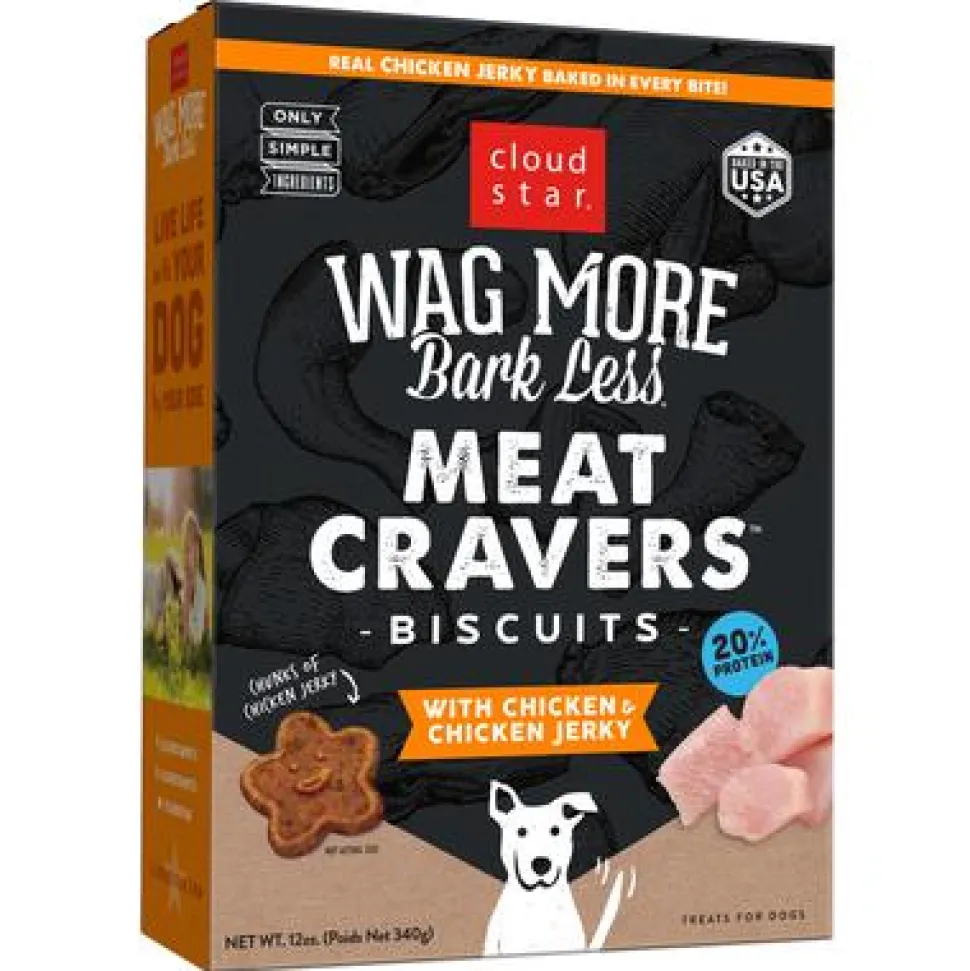 Cloud Star Meat Craver Chicken Natural Dog Chews - 12 oz Bag