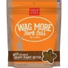 Cloud Star Wag More Bark Less Creamy Peanut Butter Soft and Chewy Dog Treats - 6 oz Bag