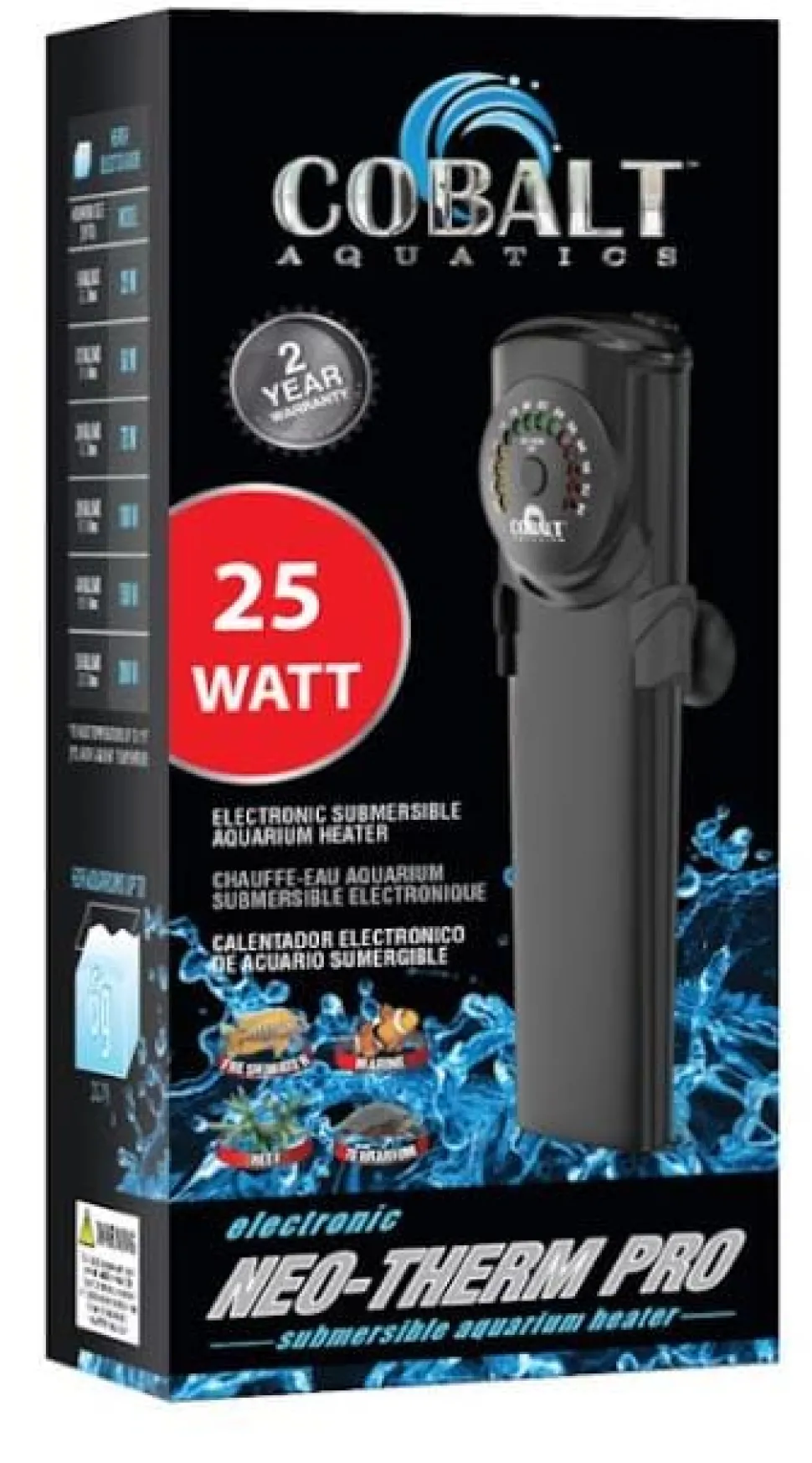 Cobalt Aquatics Neo-Therm Aquarium Heater - 25WT