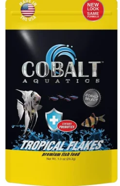 Cobalt Aquatics Tropical Flakes Freshwater Fish Food - 1 Oz