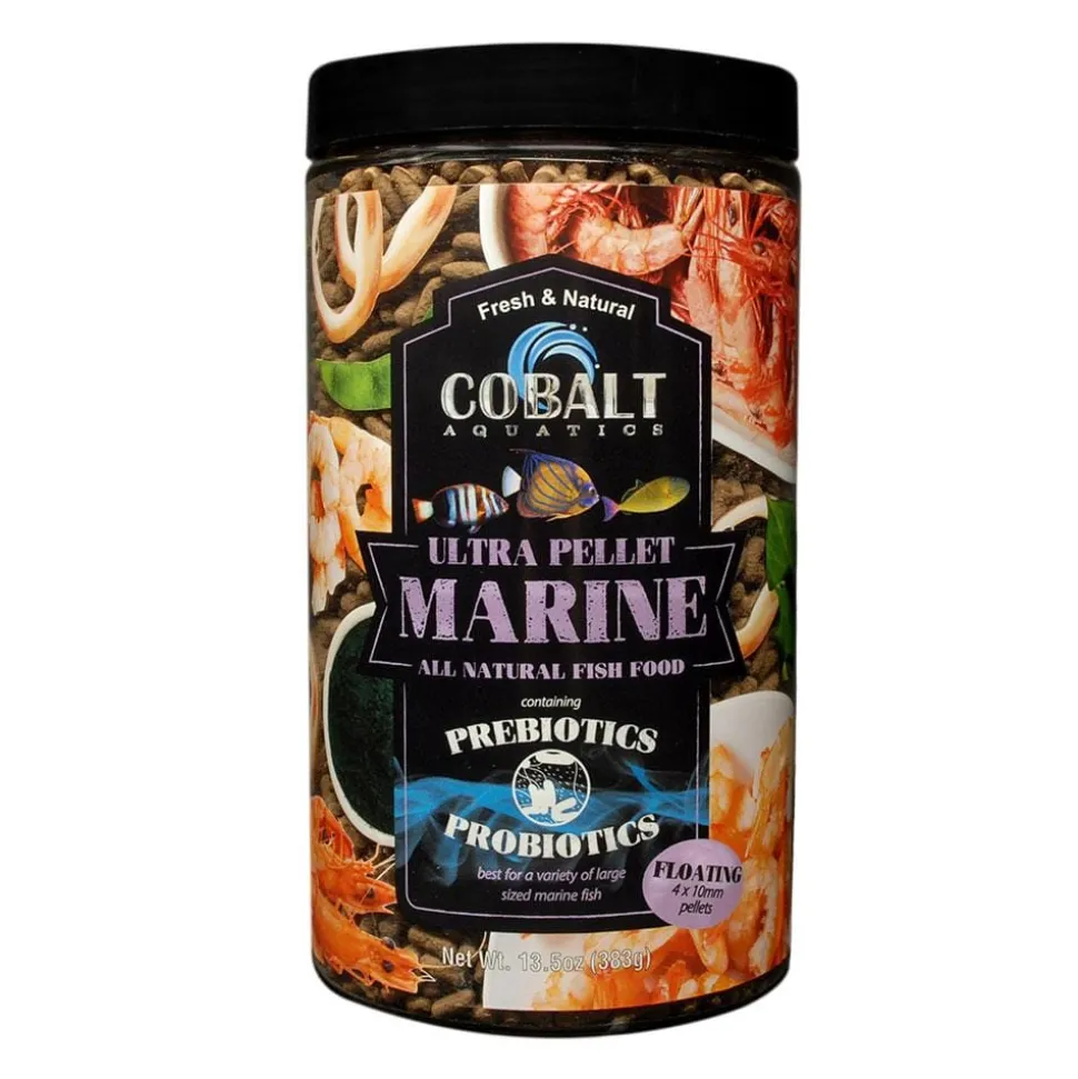 Cobalt Aquatics Ultra Jumbo Floating Sticks Marine Saltwater Fish Food - 13.5 Oz