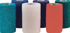 Coflex-Vet Cohesive Bandage - Assorted Rainbow - 4 In X 5 Yd - 18 Pack