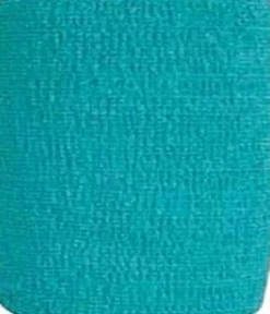 Coflex-Vet Cohesive Bandage - Teal - 4 In X 5 Yd - 18 Pack