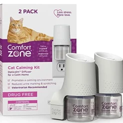 Comfort Zone Calming Diffuser Kit for Cats - 48 Ml - 2 Pack