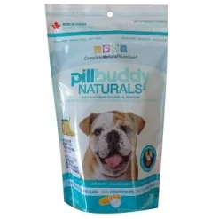 Complete Natural Nutrition Pill Buddys Peanut Butter & Bananas Dog Treats - 30 ct Bag
