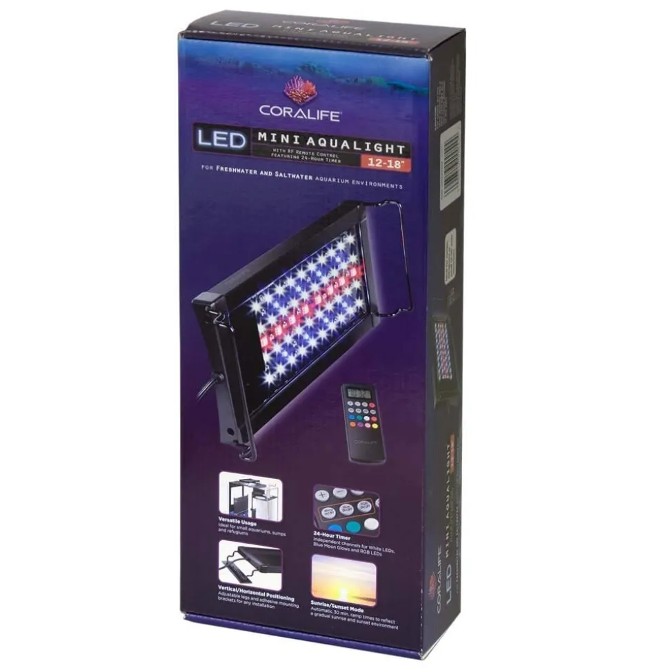 Coralife Aqualight Mini Aquarium LED Light Fixture